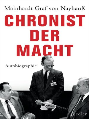 cover image of Chronist der Macht
